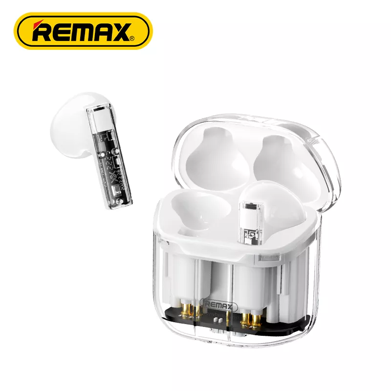 Bluetooth earphones TWS ReMax cozybuds 6C V5.3, increase reduce volumn, zero delay