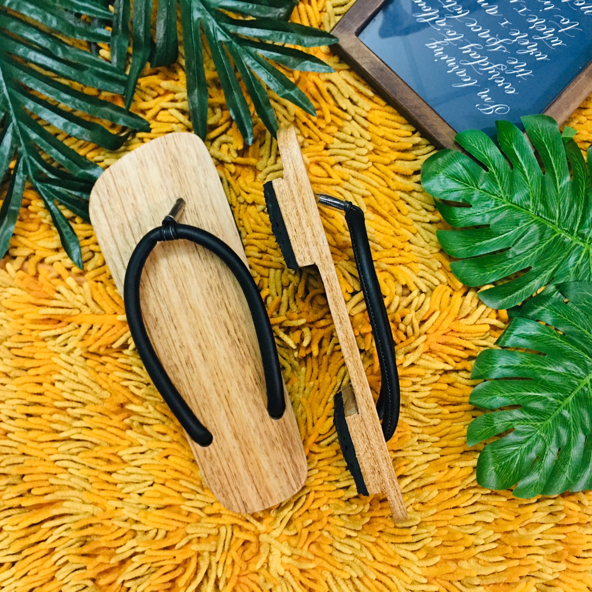 [HCM]GUỐC GỖ MỘC NAM NỮ QUAI CHÉO SÀI GÒN