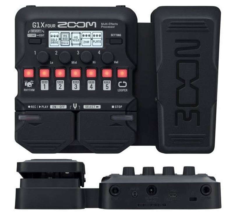 Phơ cho Guitar - Zoom G1X Four và G1 Four (Tặng bộ tiếng Tân nhạc và Cổ nhạc)