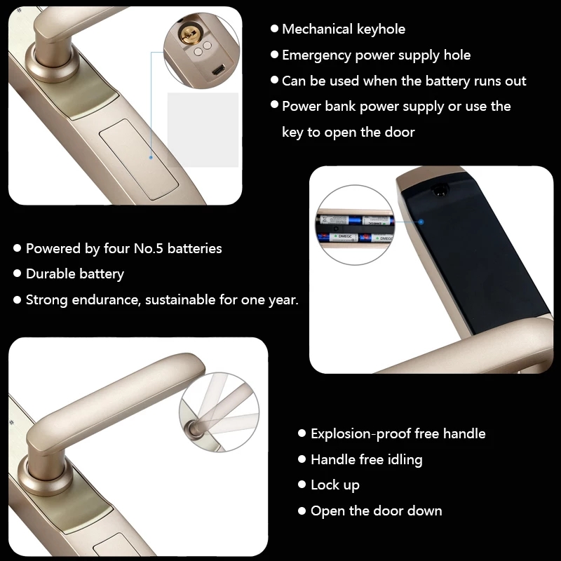 [Trả góp 0%]Khoá Tuya Wifi A2 Aluminium Door