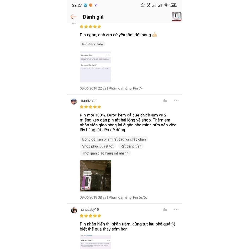 Pin iPhone EUTev chính hãng (xuất khẩu EU),dành cho iphone4,4s,5,5s,6,6s,6plus,6splus,7,7plus,8,8plus,iphone x