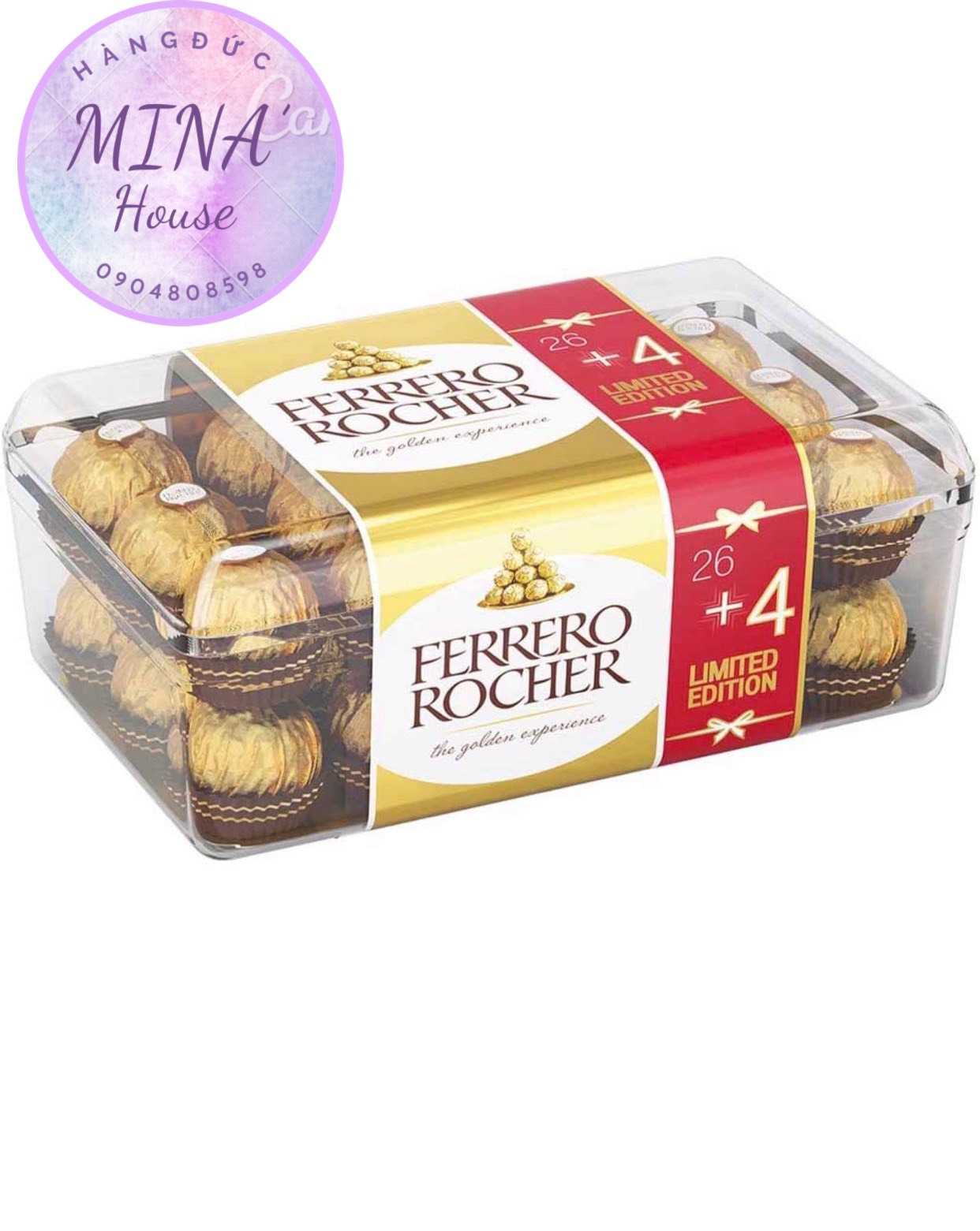 (BILL ĐỨC) Kẹo socola Ferrero Rocher  hộp 16 viên