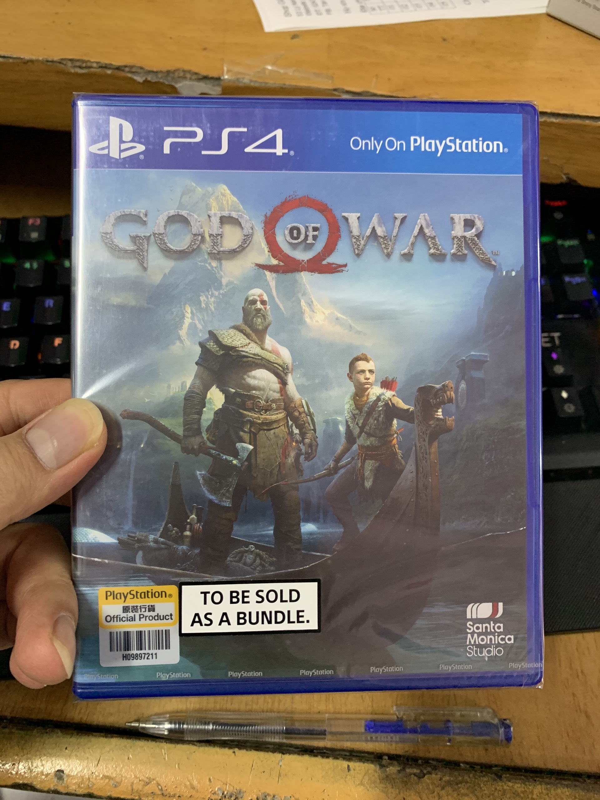 Đĩa Game God Of War 4 Sony Việt Nam