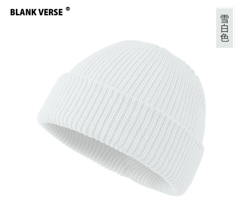 Nón Len Beanie Màu Trơn Unisex Hip Hop