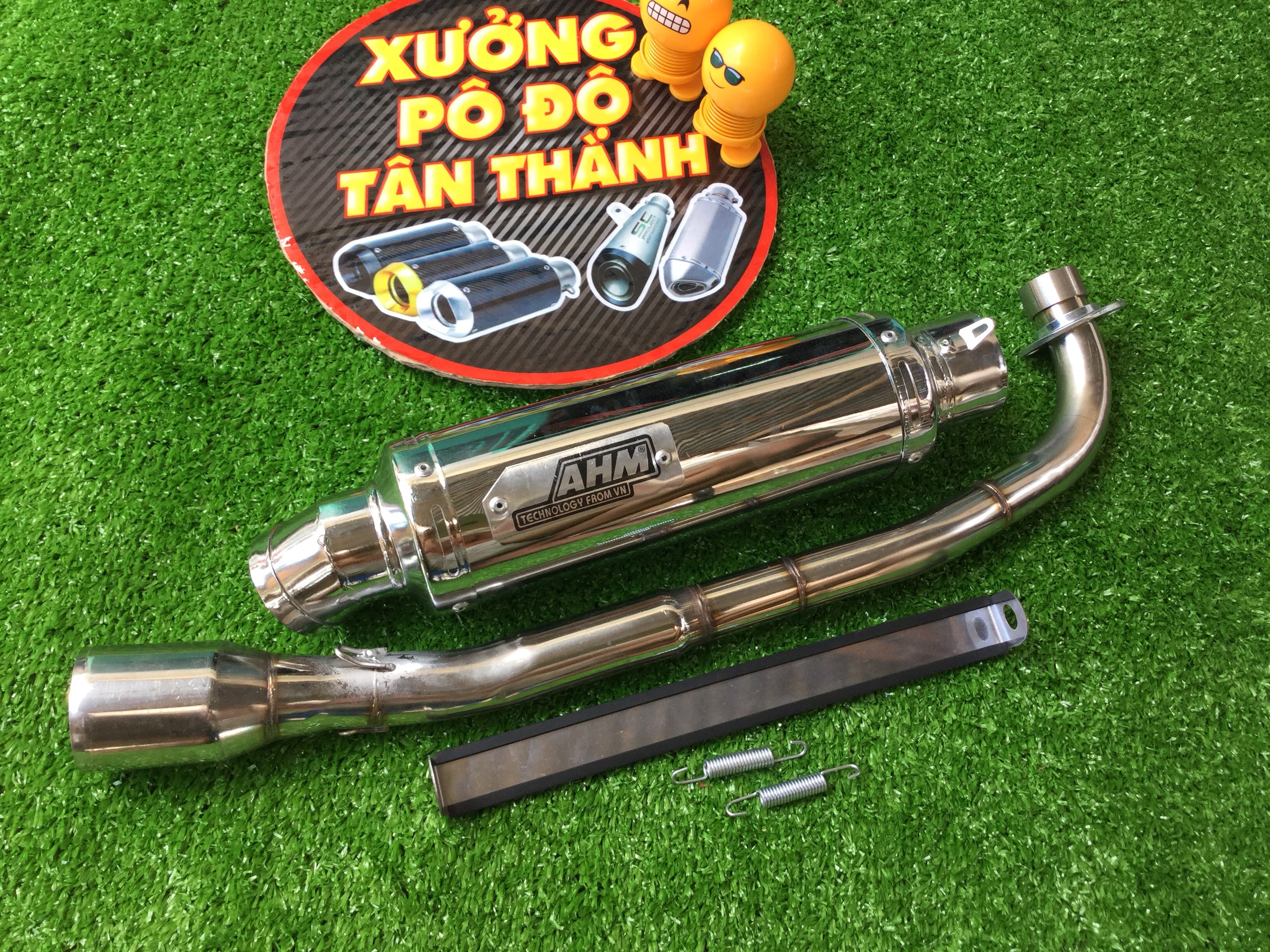 Bộ pô ahm đỏ full cổ wave 50 - 100, cup, dream, 67, axelo, exciter 50cc,...,Sản Phẩm Chất Lượng, Gian Hàng Uy Tín, Giá Cả Cực Tốt, Mua Ngay.