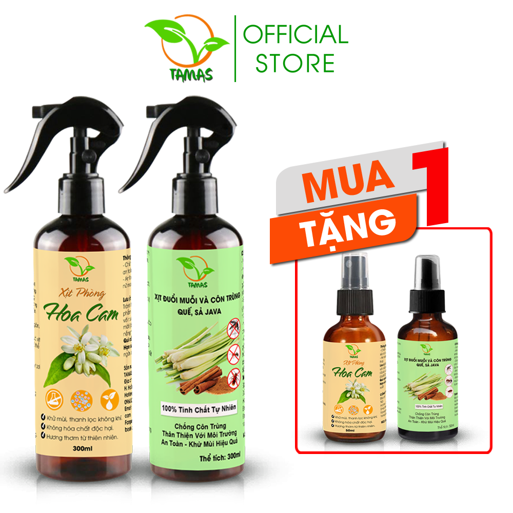 Bộ 2 chai xịt thơm phòng 300ml, thơm phòng, thư giãn