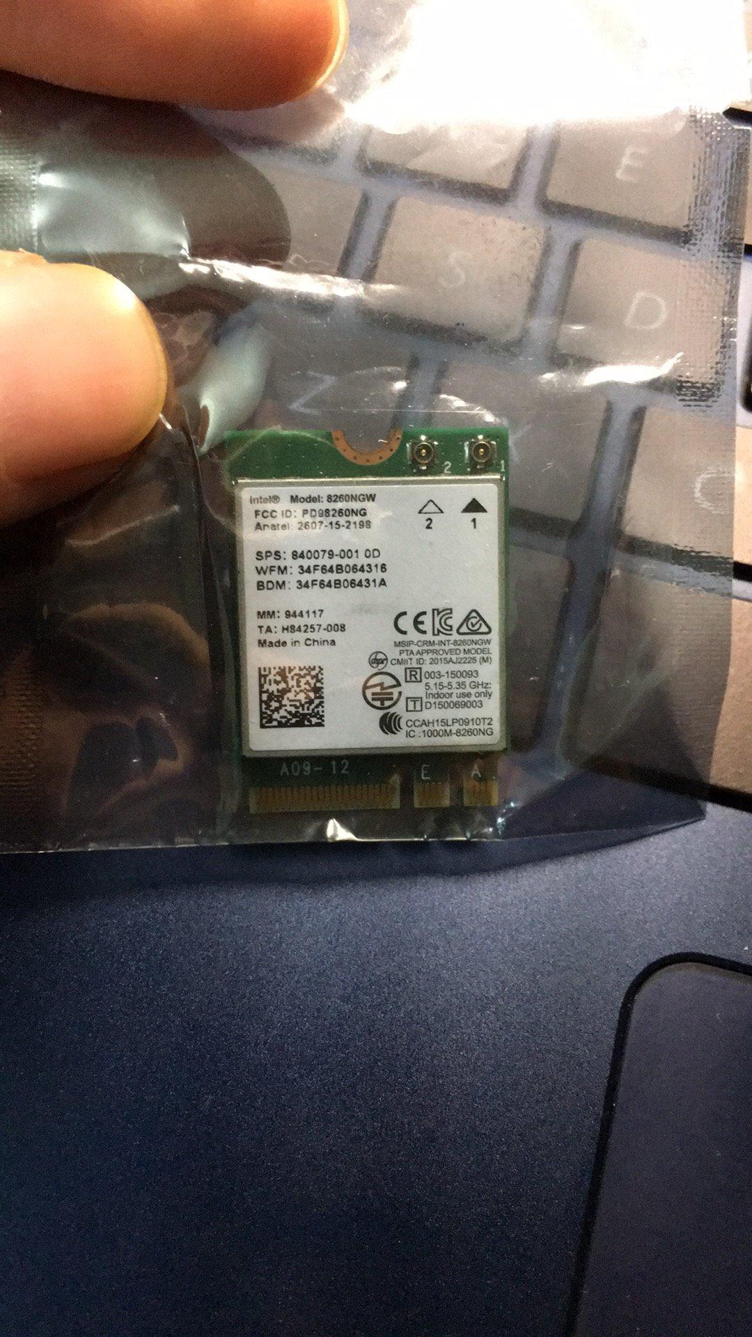 Card WiFi Laptop Intel 8260 NGW chuẩn AC có Blueooth (intel 8260ac)