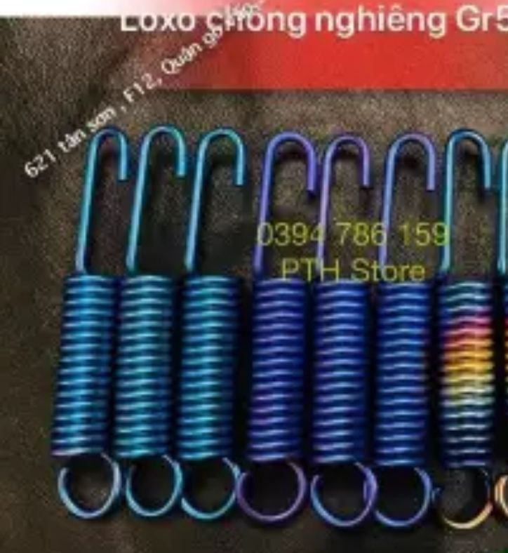 Lò xo chân chống nghiêng Titan cao cấp