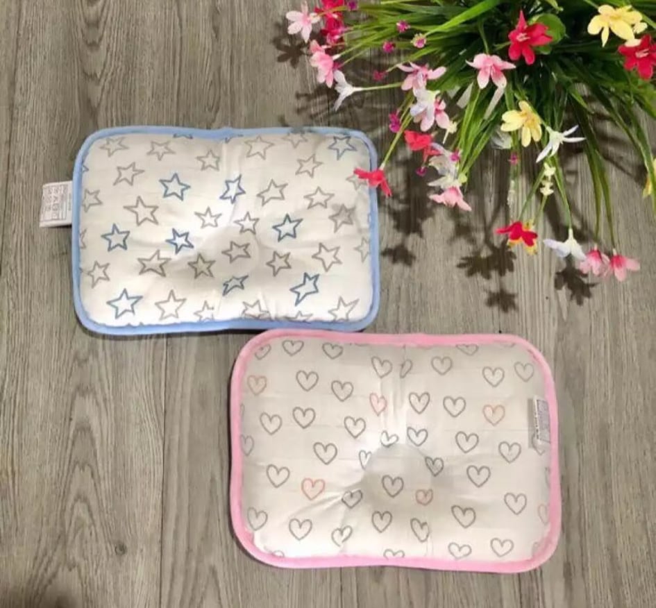 (Loại đẹp) Gối Xô Xuất Nhật NITORI Cho Trẻ Sơ Sinh