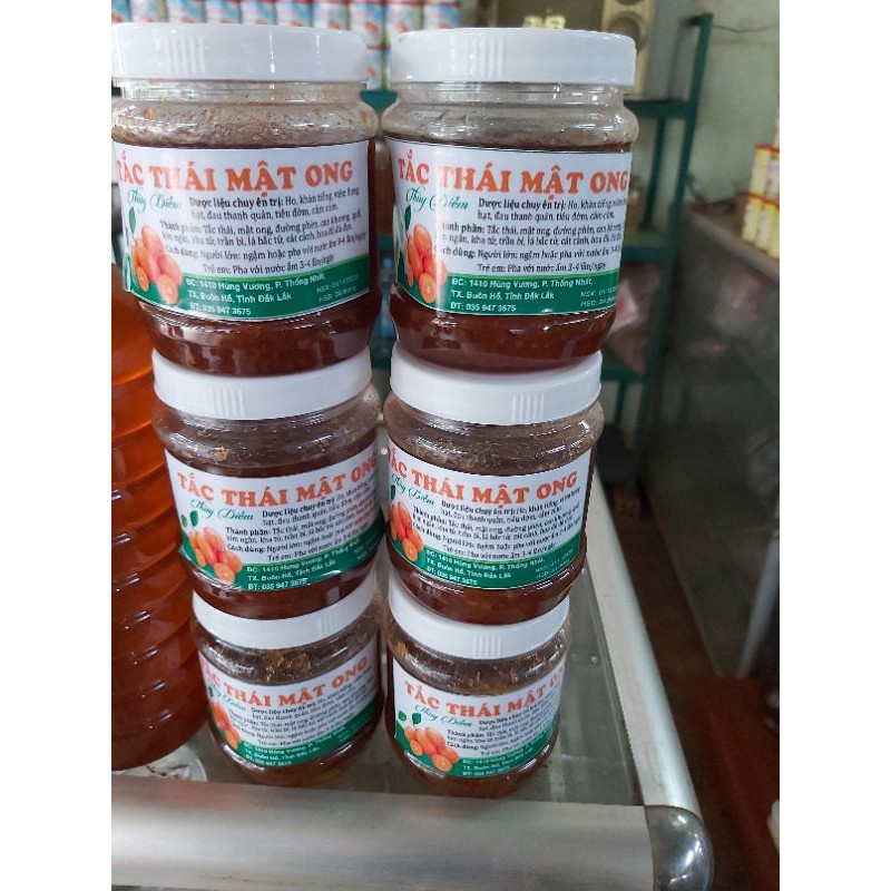 Tắc thái ngâm mật ong