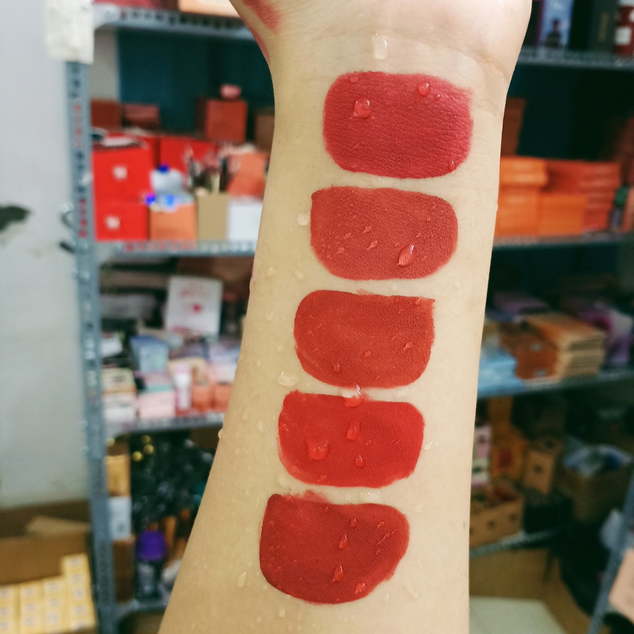 Son kem lì elip màu đẹp