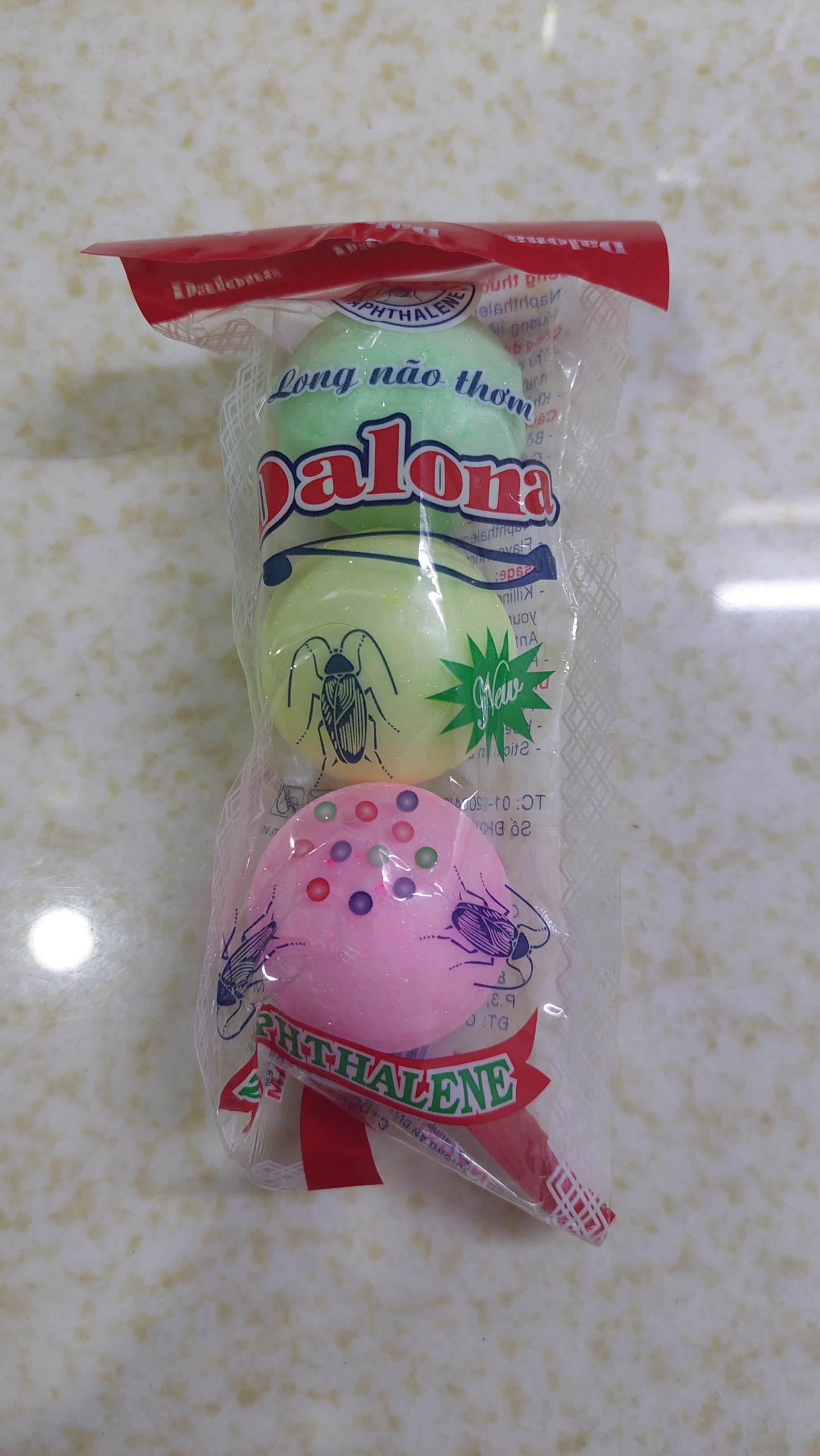 long não dalona viên to ( túi 3 viên)