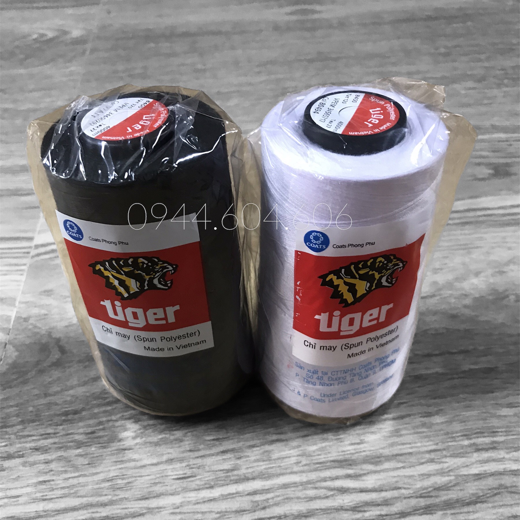 CHỈ MAY TIGER, AGFA ỐNG LỚN 4000M