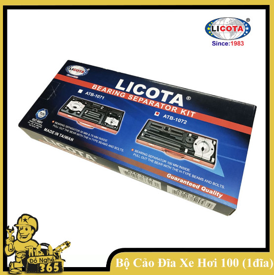 Bộ cảo dĩa 1 dĩa 100mm Licota - ATB-1072