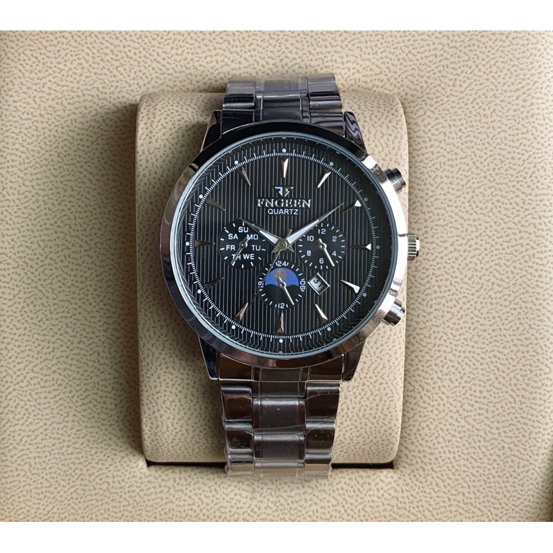 [HCM][Mã WTCHDEC22 g⚜️FREESHIP⚜️] Đồng Hồ nam FNGEEN SP108