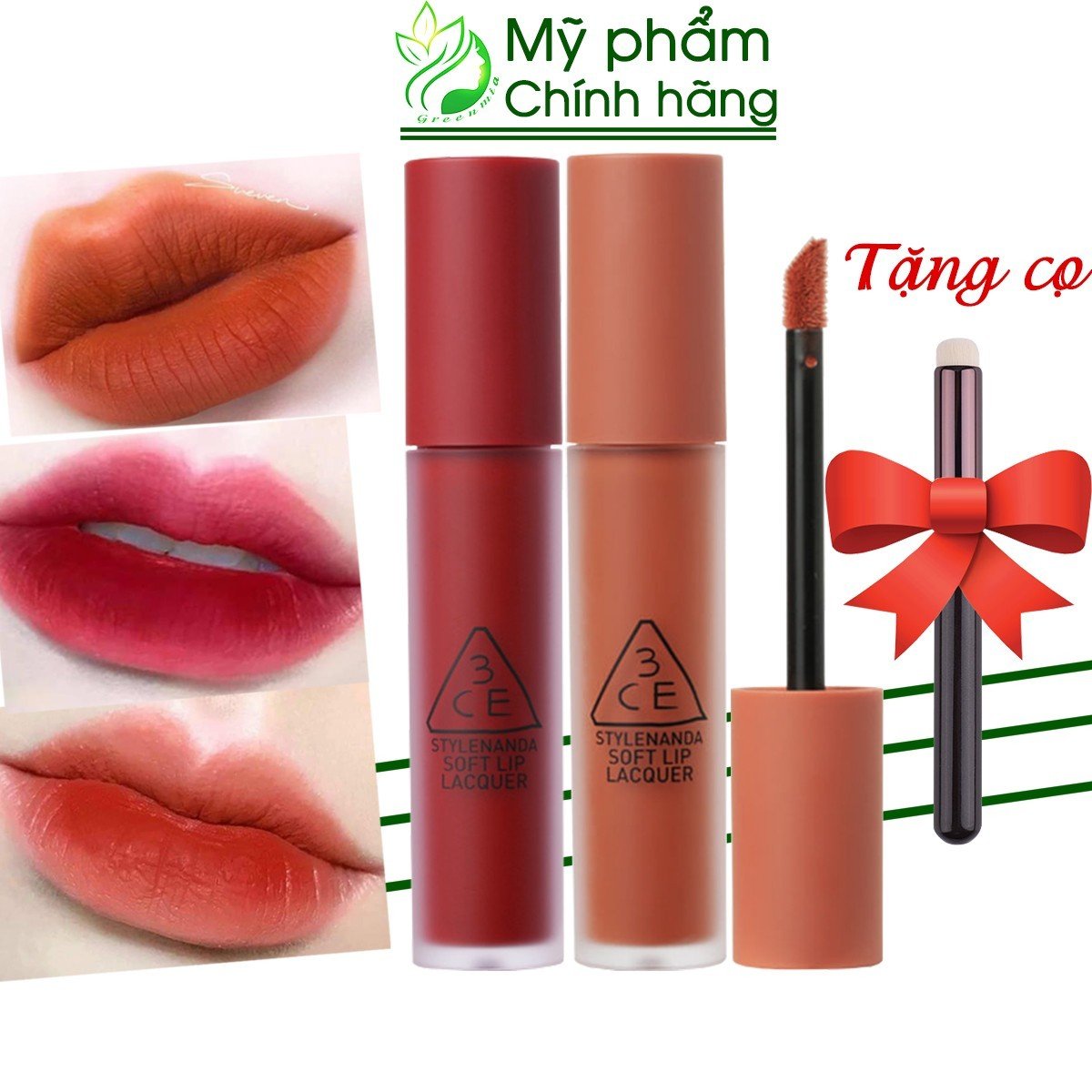 Son 3CE Lacquer Change Mode Shawty Perk Up Tawny Red Null Set 4ml [CHECK HIDDEN TAG]