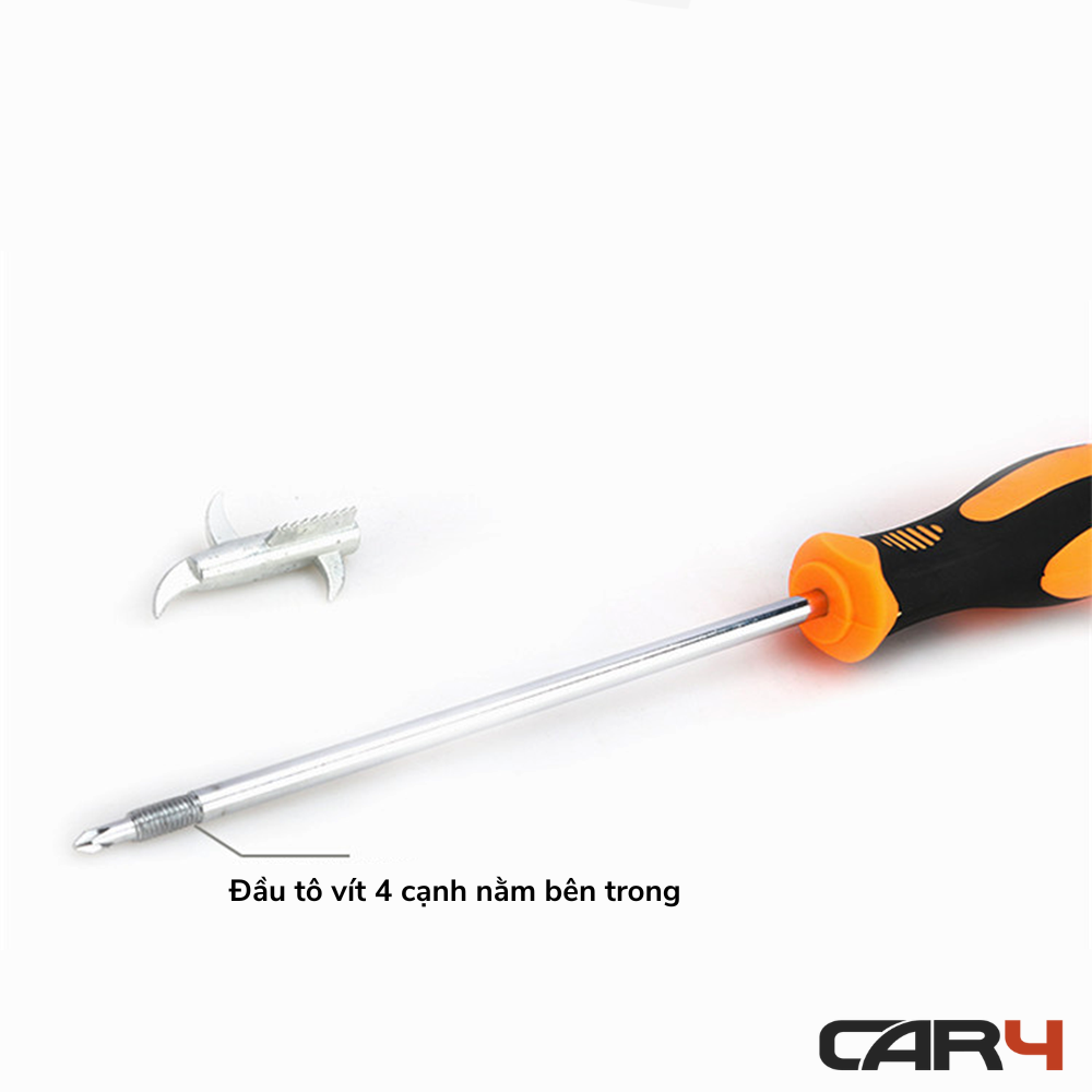 Tô vít móc đá lốp xe 2 trong 1 Car4 - (KM Khai Trương)