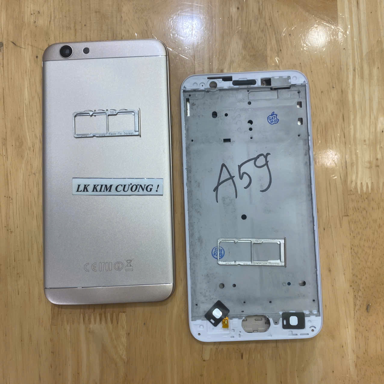 Bộ vỏ oppo F1S - A59