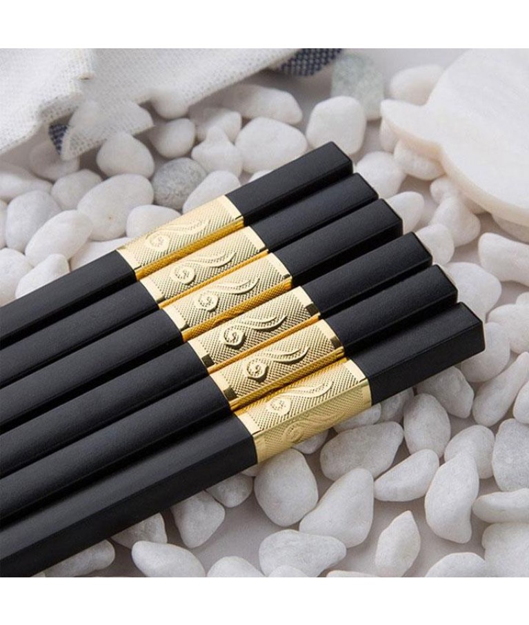 Đũa Gỗ Rồng Cao Cấp (Bộ 10 đôi)