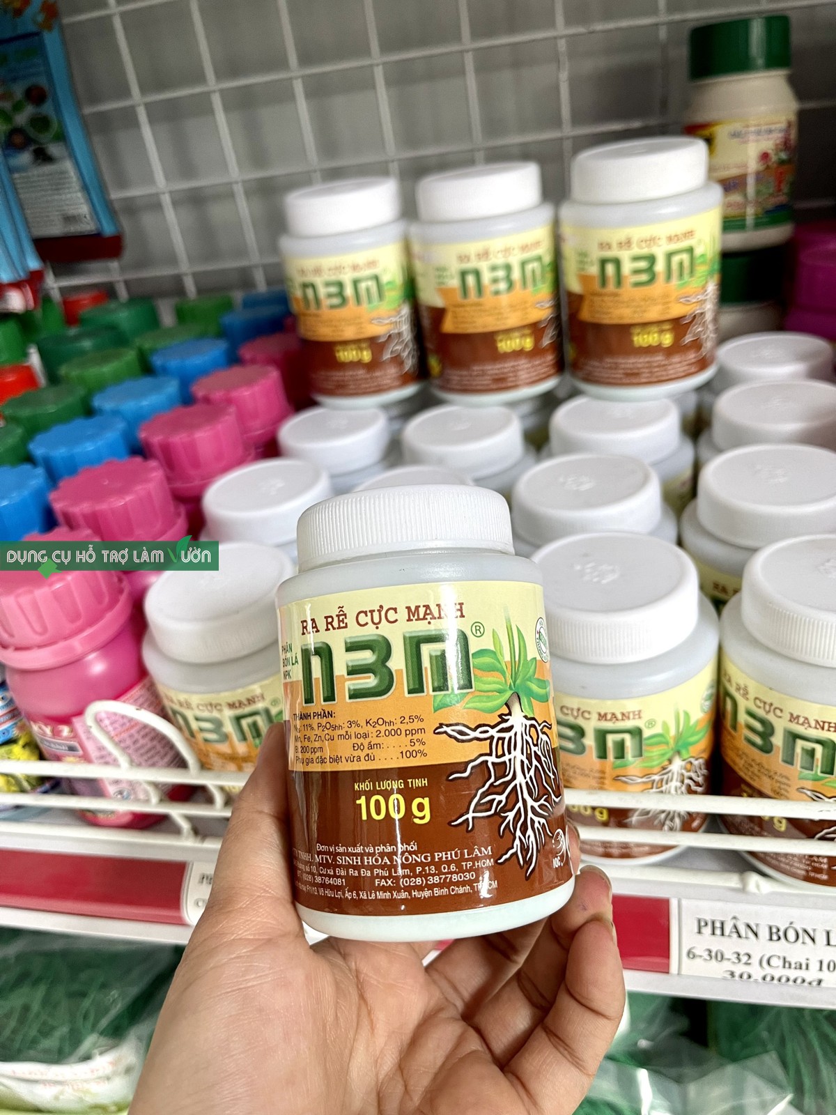 Phân kích rễ cực mạnh N3M 100gr