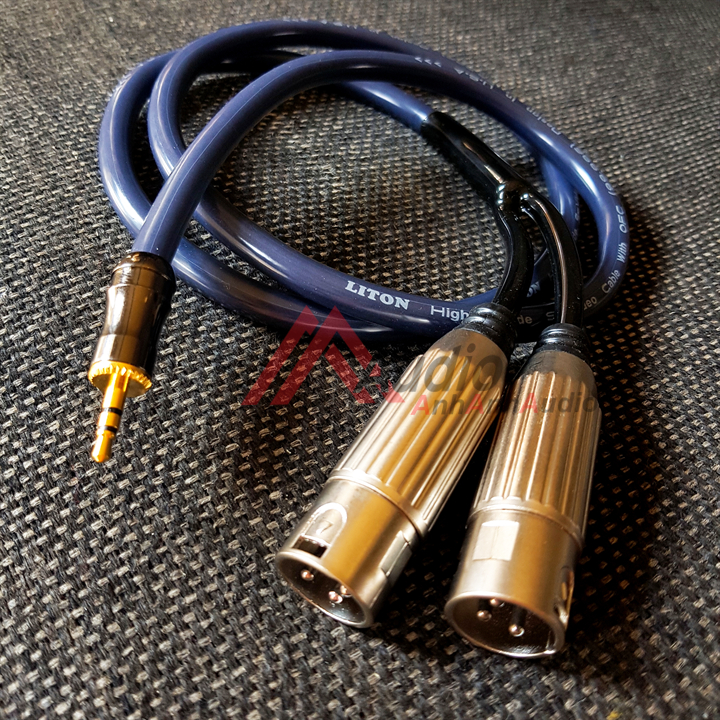 Cáp 3.5 ra 2 đầu Canon Liton giá 01 sợi