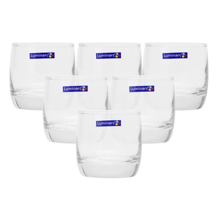 Bộ 6 ly thủy tinh thấp Luminarc Vigne 200ml G2572