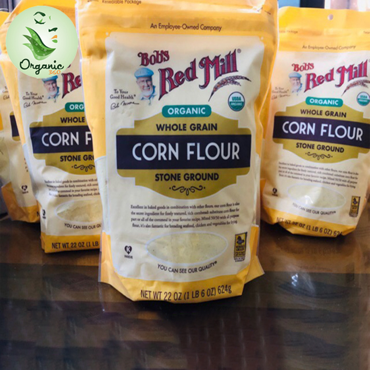 Bob's Red Mill Organic Corn Flour 624gr