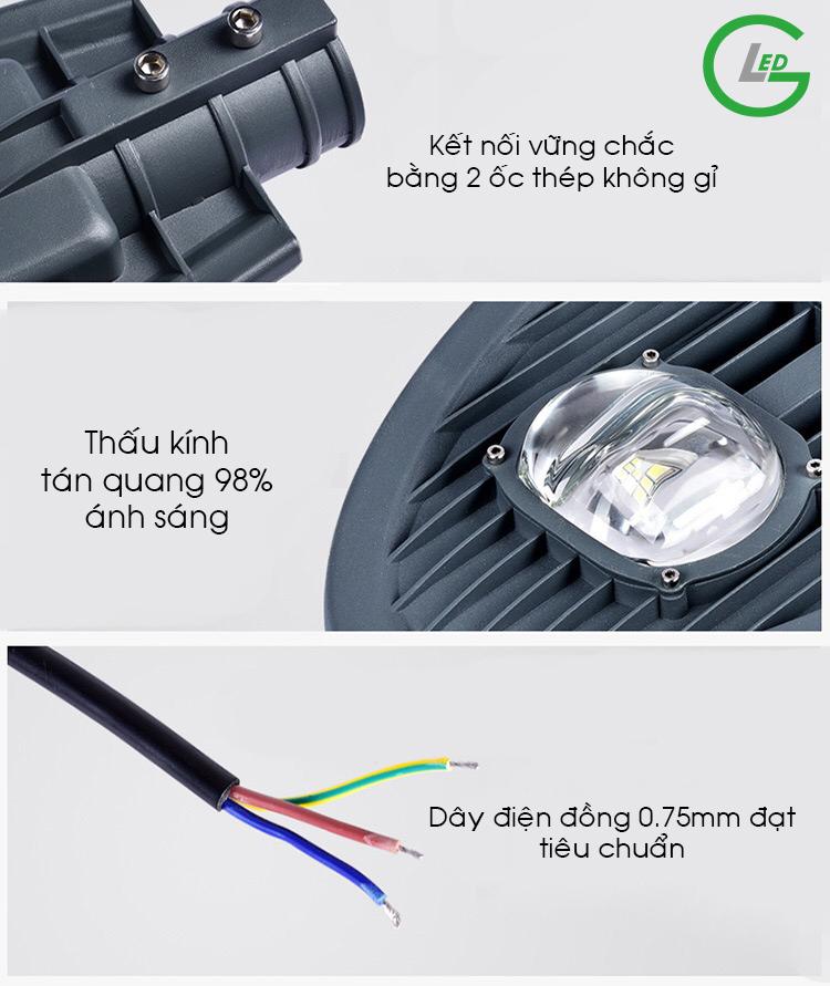 Đèn đường led 100w GLPDC100W