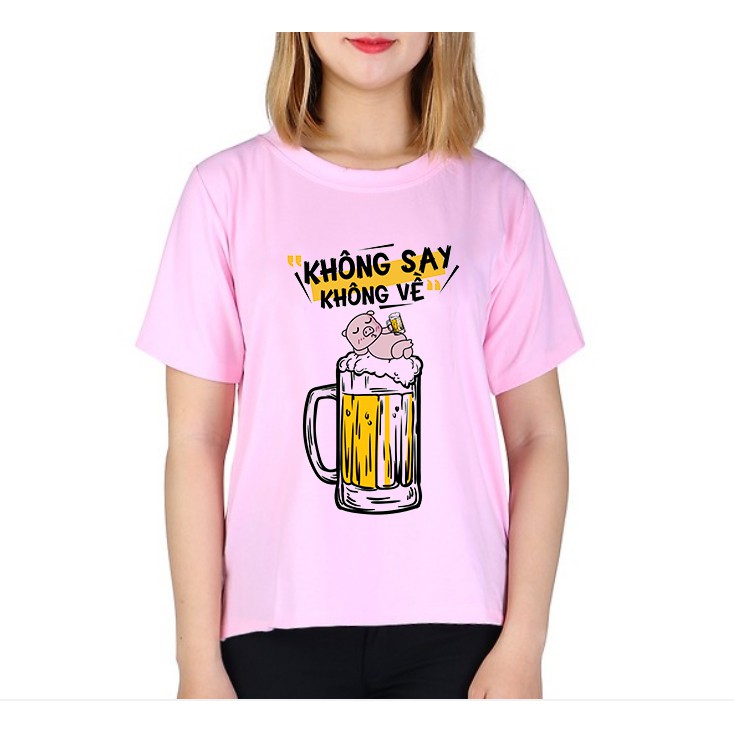 Áo Thun Nữ  Áo Phông Nữ Đẹp Không Say Không Về