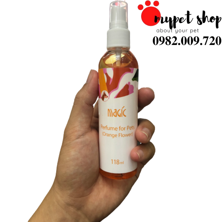 Nước hoa chó mèo Magic mùi hoa cam