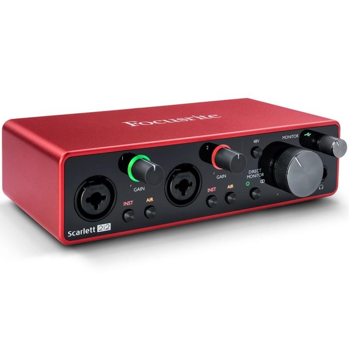 Focusrite Scarlett 2i2 Gen 3 Studio