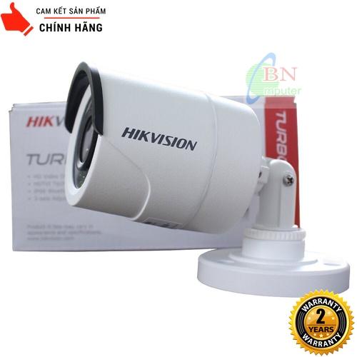 Camera HDTVI Hikvision DS 2CE 16DOT-IR vỏ sắt dạng thân