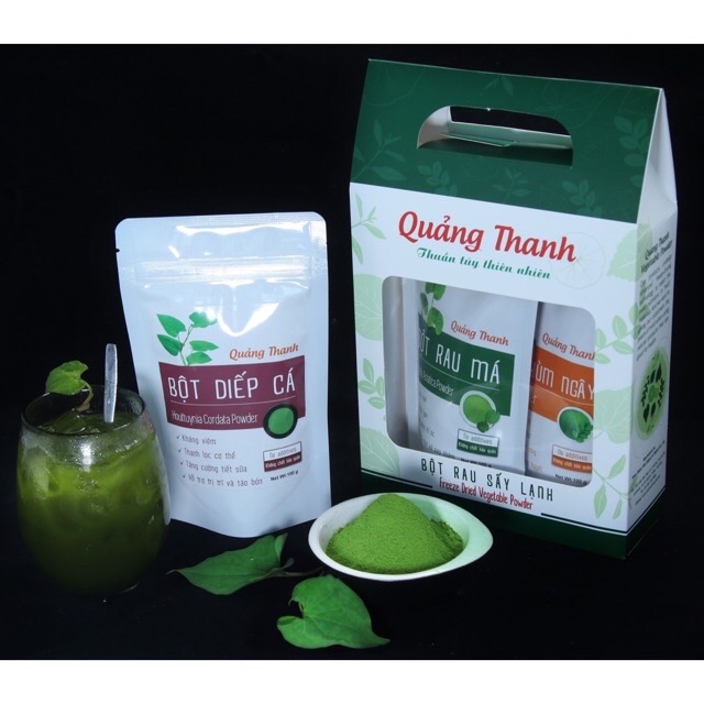 BỘT DIẾP CÁ SẤY LẠNH QUẢNG THANH NGUYÊN CHẤT 100%