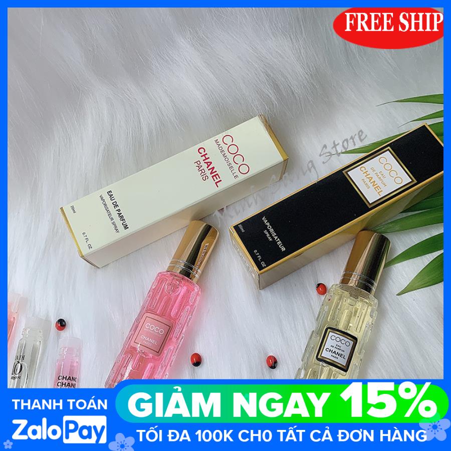 [HCM]Combo 2 nước hoa nữ chính hãng Pháp 20ml thơm lâu