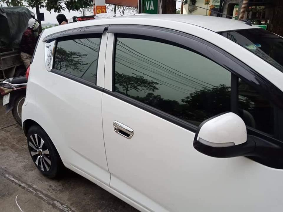 [Hỗ trợ lắp đặt khách Hà Nội] Vè mưa đen hàn quốc cho spark