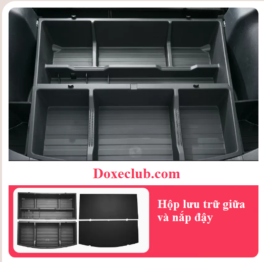 Hộp đựng đồ ngăn cốp, hộp lưu trữ đồ cốp xe Toyota Cross 2021-2023