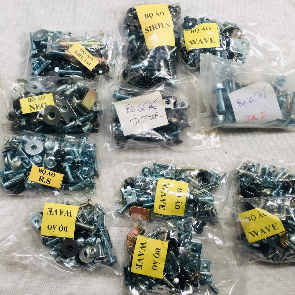 [FULL BỘ] Bộ ốc dàn áo, ốc xe máy gắn xe máy DREAM