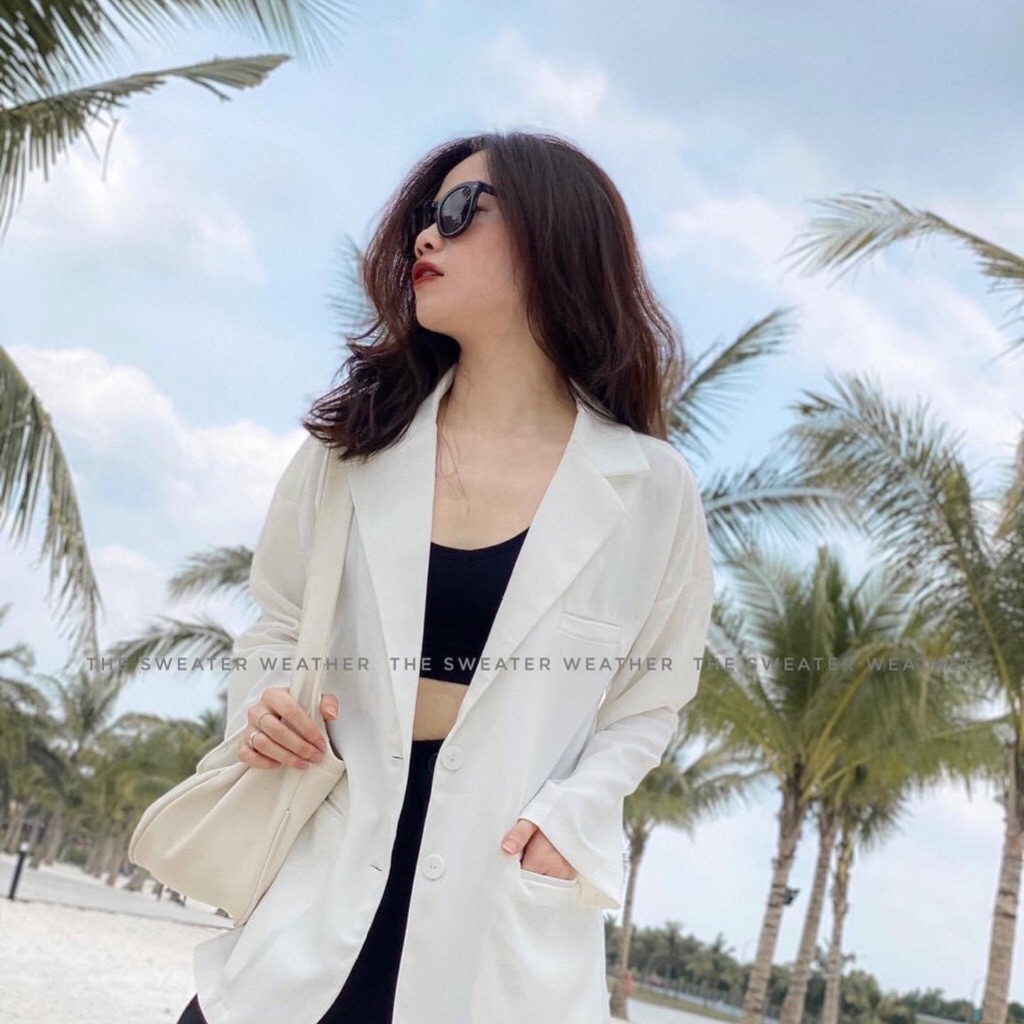 Áo Blazer vest nữ phong cách Hàn Quốc