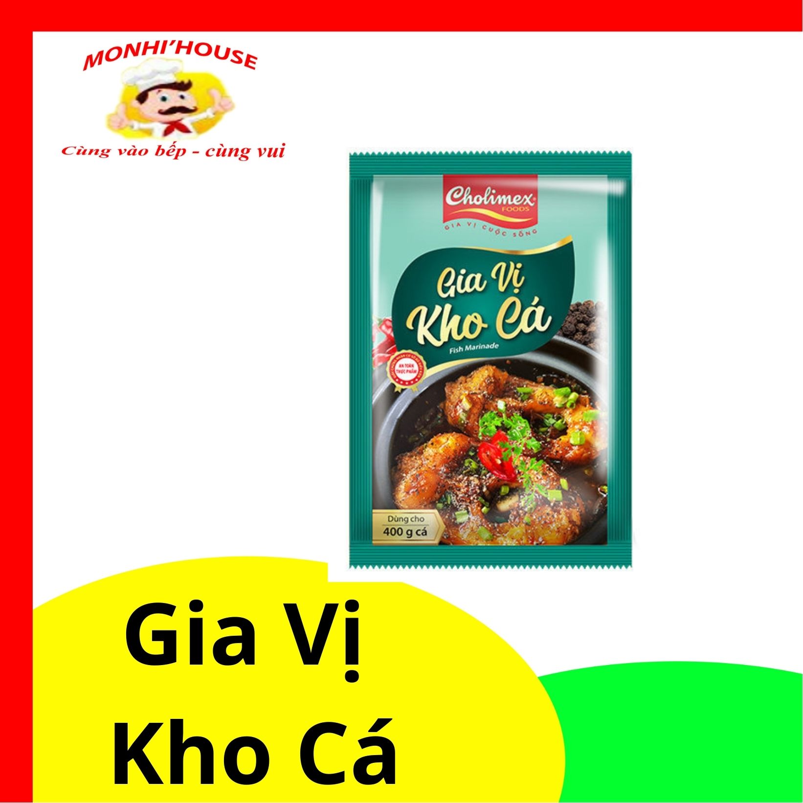 Gia vị kho thịt / kho cá cholimex gói 50g