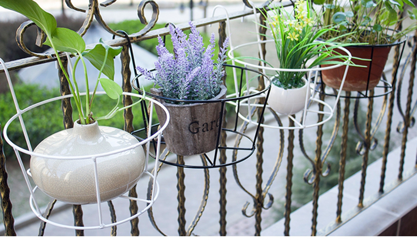 Giá Treo Chậu Hoa, Cây Cảnh Ban Công 22x12cm