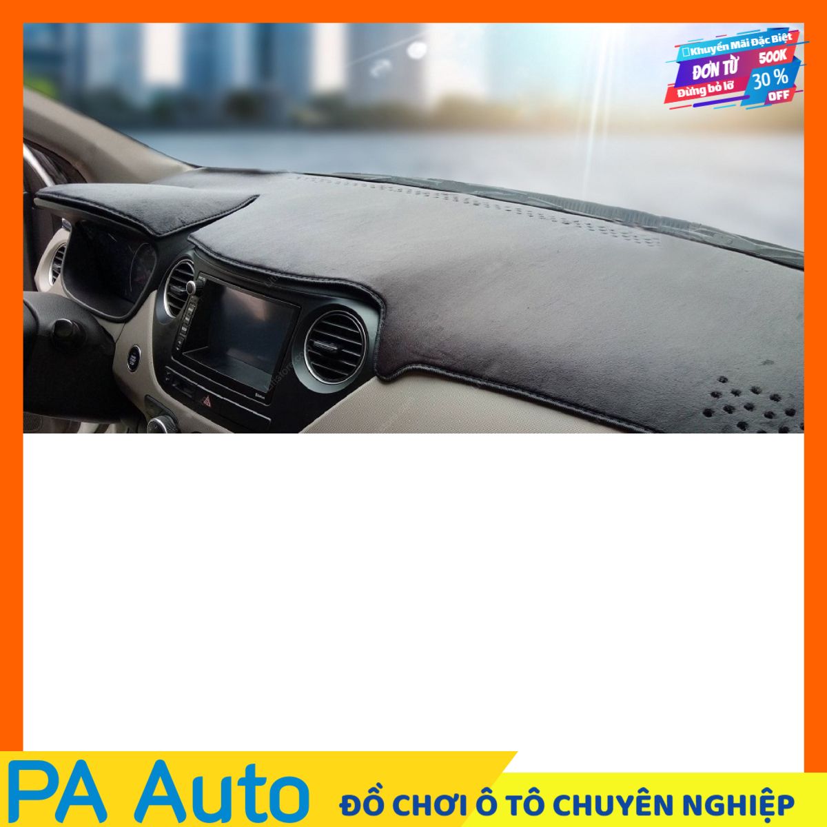 Thảm taplo nhung lông cừu xe Suzuki Swift 2018-2019