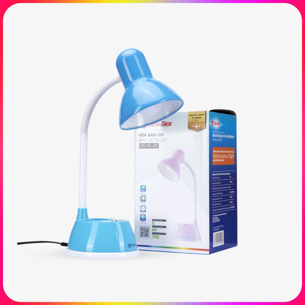 Đèn học bảo vệ thị lực Rạng Đông Model: RD-RL-25 5W