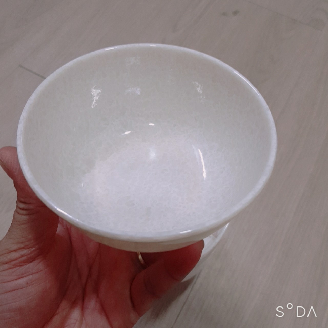 Chén Cơm CO02 melamine vân đá Kem Cao Cấp