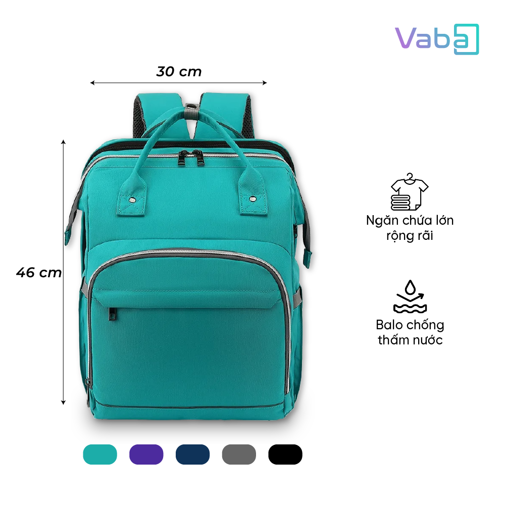 Balo bỉm sữa Coolbell 9008 chính hãng