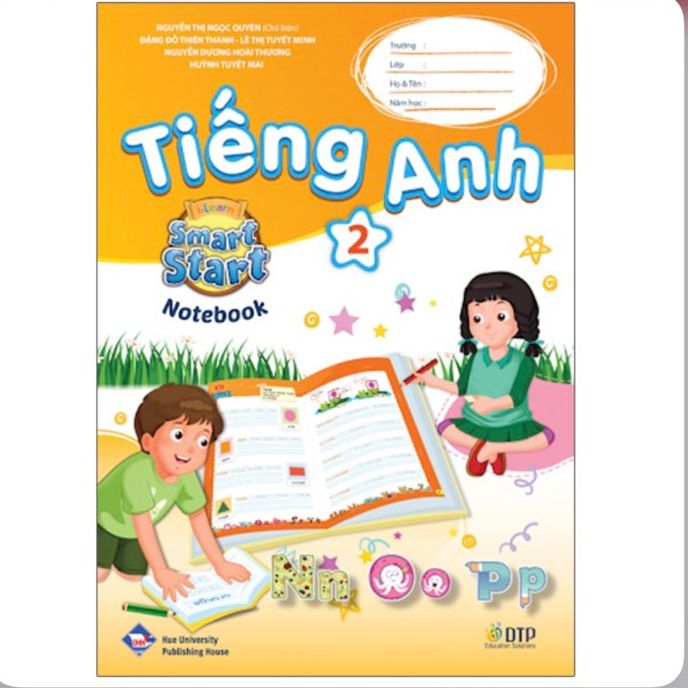 Sách - Tiếng Anh 2 I-Learn Smart Start - Notebook (Vở Tập Viết)