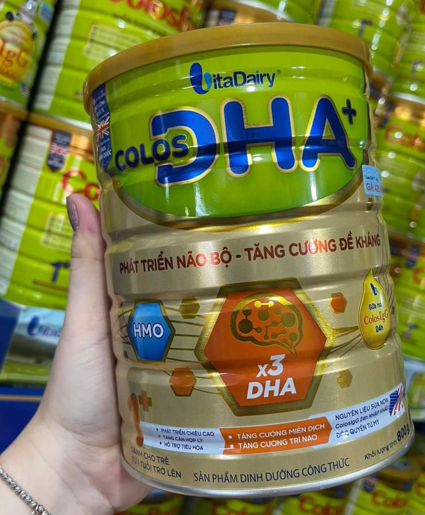 Sữa Colos DHA 1+ 800gr (Date mới)