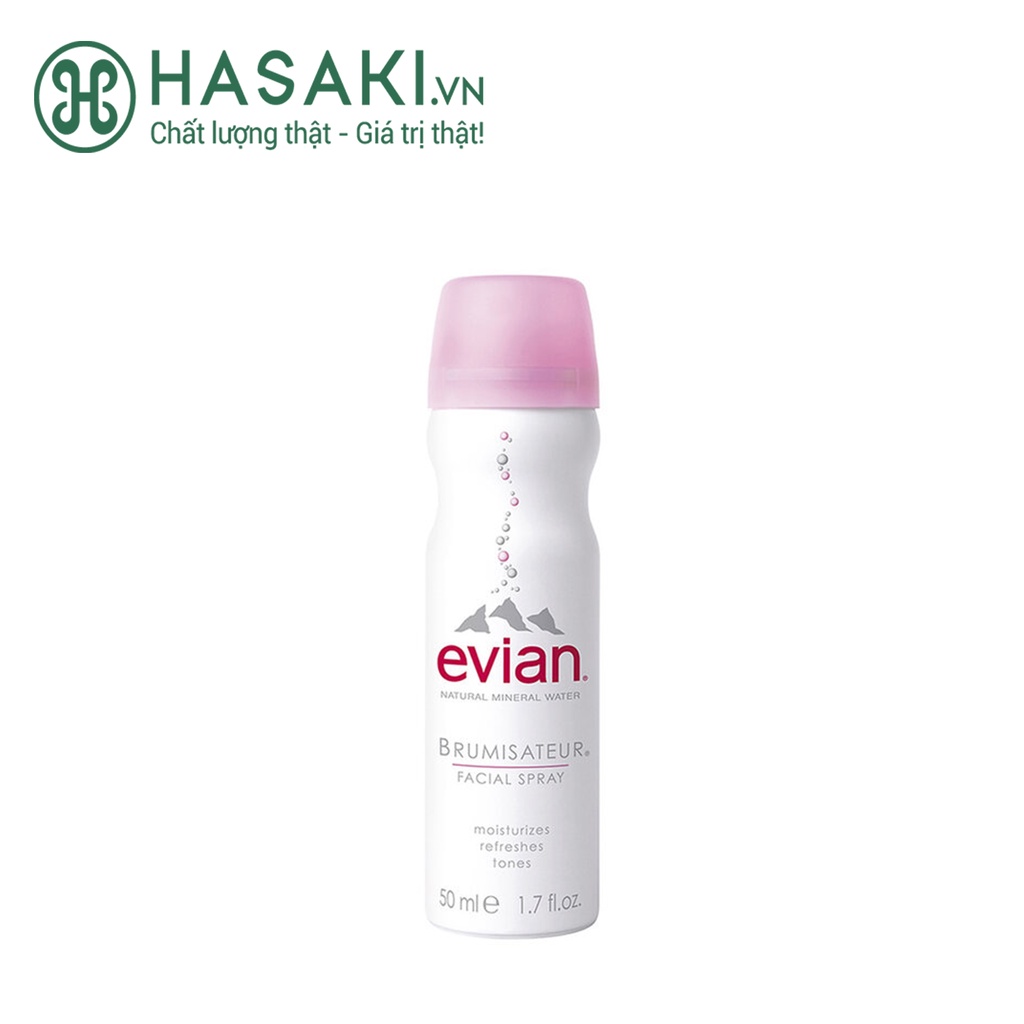 Xịt Khoáng Evian Cung Cấp Ẩm Và Làm Dịu Da 50ml