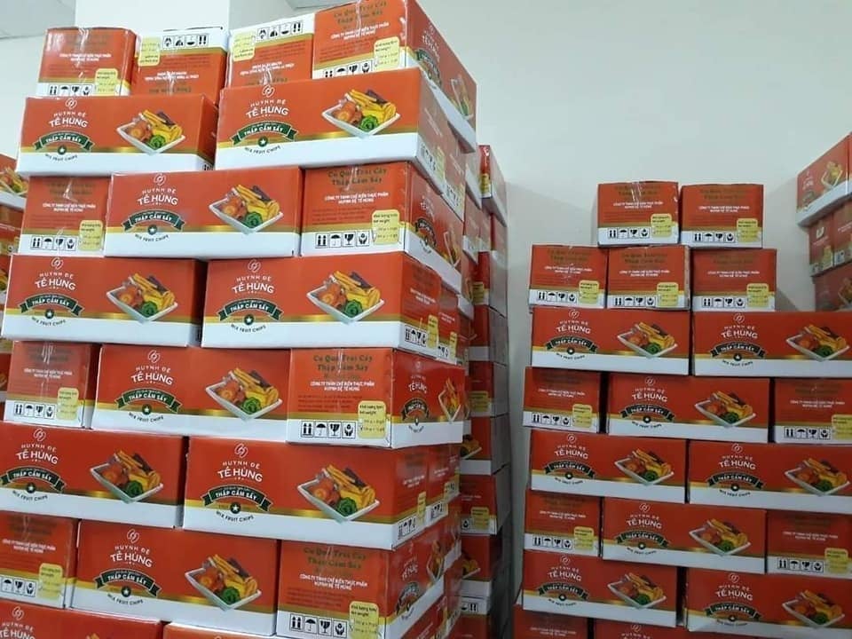 Mít sấy Tề Hùng gói 500g.