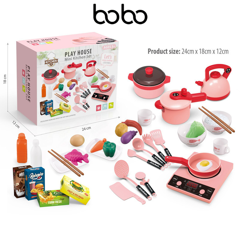 (HOT )BỘ ĐỒ CHƠI NẤU ĂN 36 MÓN KITCHEN Cho bé