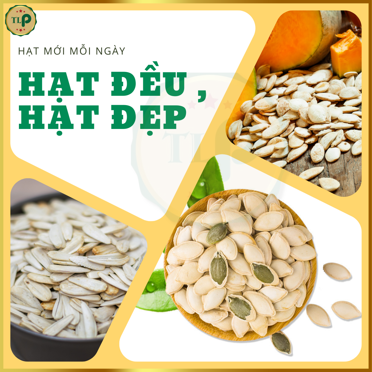 HẠT BÍ TRẮNG TÂN LỘC PHÁT - HŨ 500G